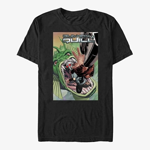 T-shirt Merch Marvel Guardians Of The Galaxy Classic - Old Man Quill Unisex T-Shirt Black