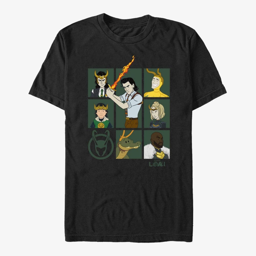 T-shirts Merch Marvel Loki - Team Unisex T-Shirt Black