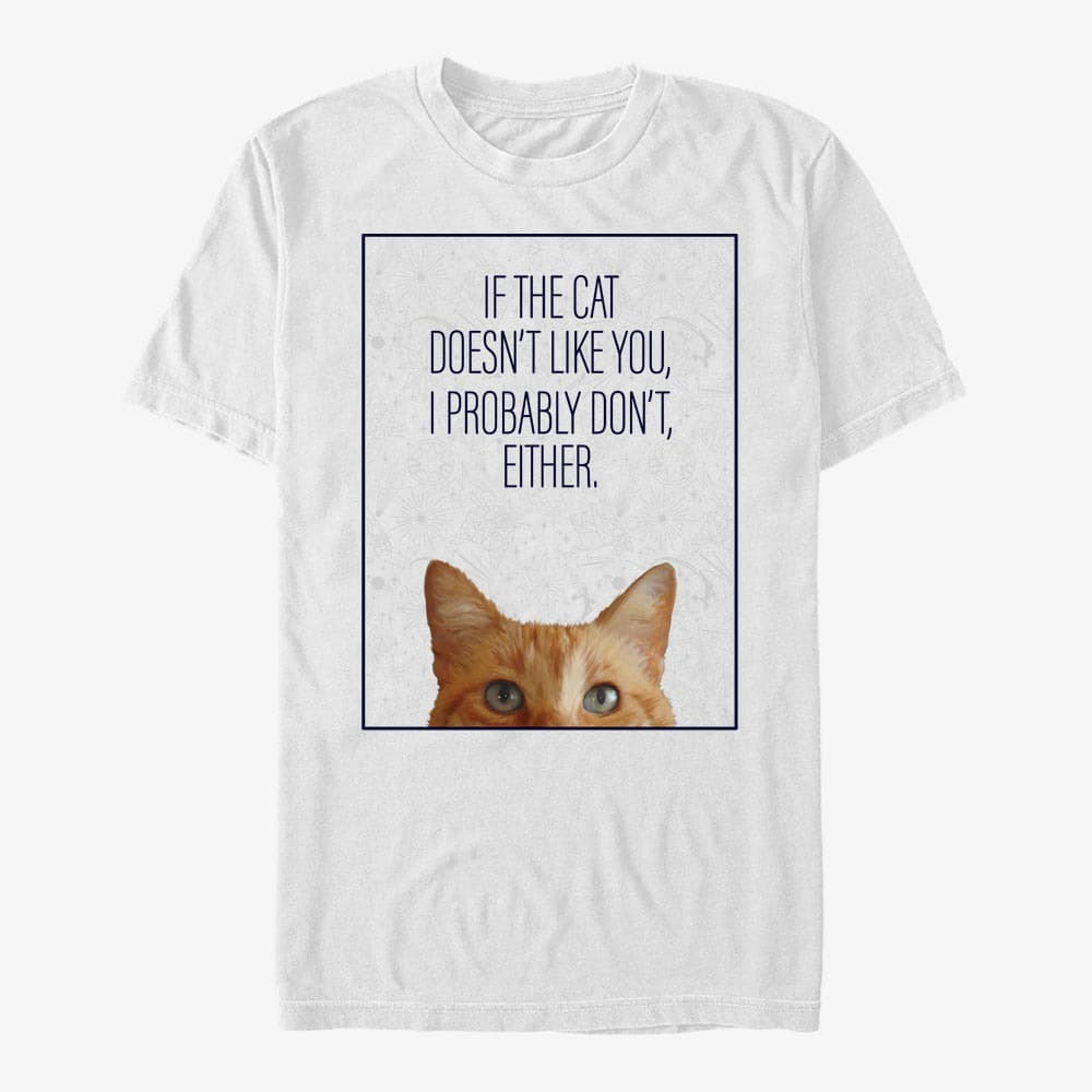 T-shirts Merch Captain Marvel: Movie - Goose Peek Unisex T-Shirt White