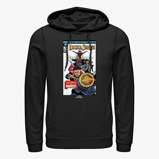Sweatshirt Merch Marvel Doctor Strange 2 - Classic Comic Cover Unisex Hoodie Black