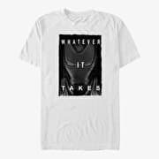 Merch Marvel Avengers: Endgame - Ironman Darken Unisex T-Shirt White