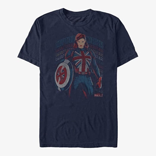T-shirt Merch Marvel What If...? - Union Carter Unisex T-Shirt Navy Blue