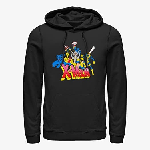 Sweatshirt Merch Marvel X-Men - X Men Group Unisex Hoodie Black