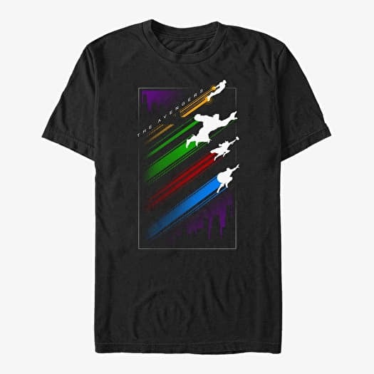 Merch Marvel Avengers Classic - The Avengers Unisex T-Shirt Black
