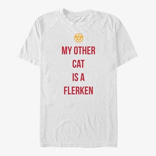 T-shirt Merch Captain Marvel: Movie - Other Cat Unisex T-Shirt White