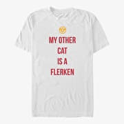 Merch Captain Marvel: Movie - Other Cat Unisex T-Shirt White