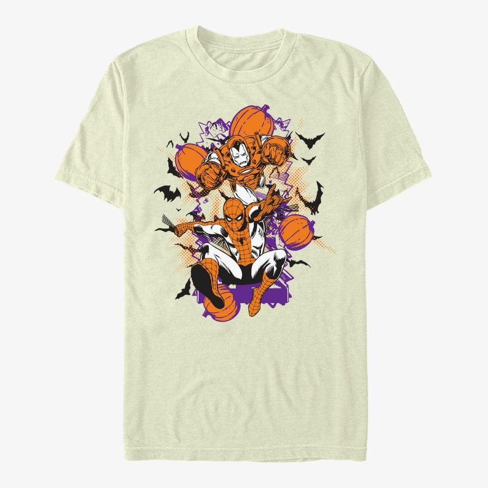 T-shirts Merch Marvel Avengers Classic - Team Pumpkin Unisex T-Shirt Natural