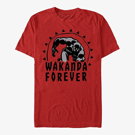 Μπλουζάκι Merch Marvel Avengers Classic - Wakanda Sunshine Unisex T-Shirt Red