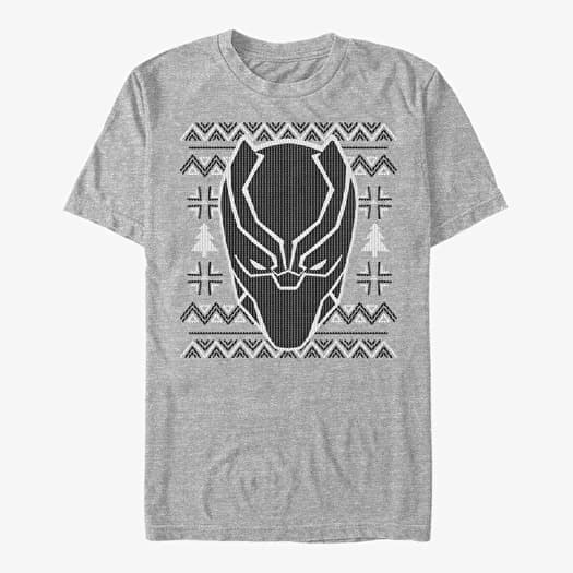 T-shirt Merch Marvel Avengers Classic - Back Panther Sweater Unisex T-Shirt Heather Grey