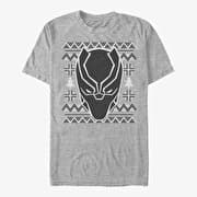 Merch Marvel Avengers Classic - Back Panther Sweater Unisex T-Shirt Heather Grey