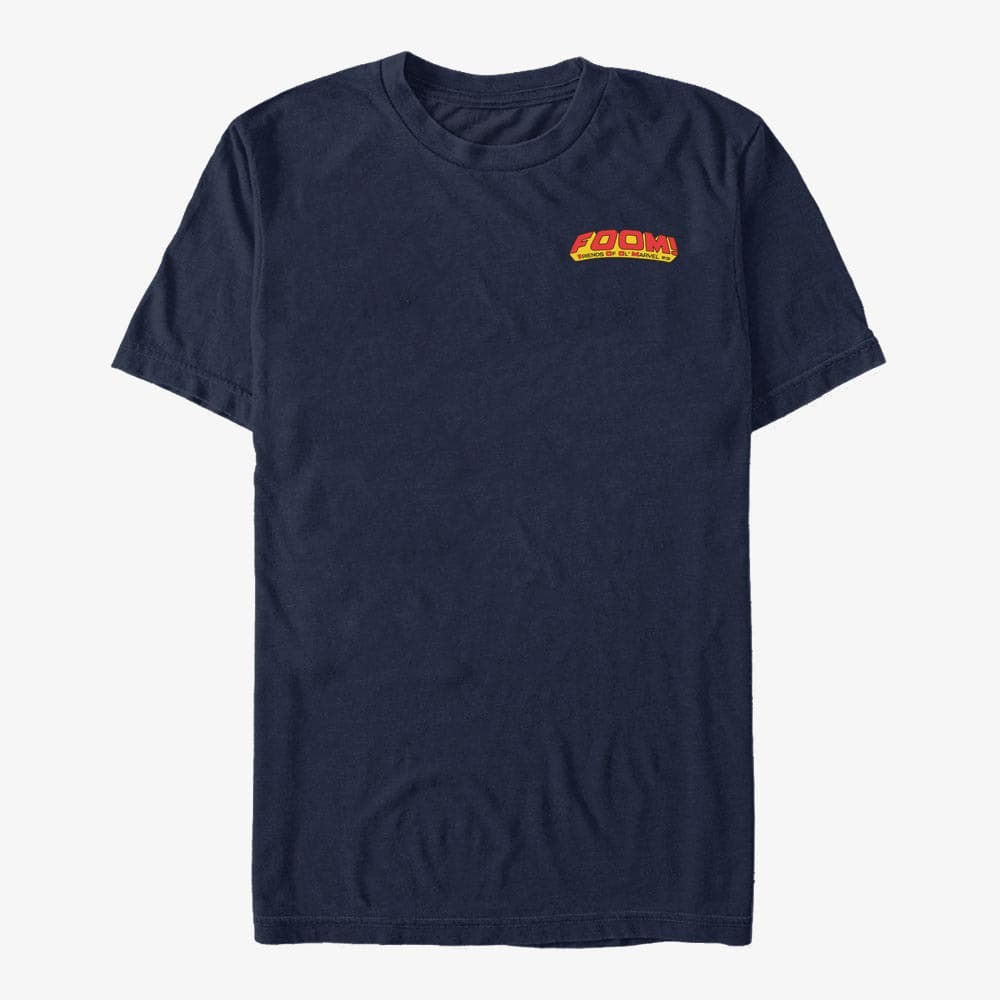 Trička Merch Marvel - Marvel Friends Unisex T-Shirt Navy Blue
