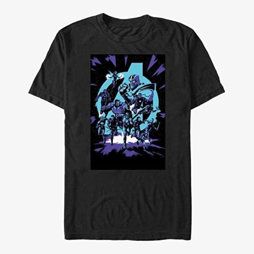 Merch Marvel Avengers: Endgame - Avengers Pop Art Unisex T-Shirt Black