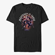 Merch Marvel Avengers: Endgame - Heroes Sacrifice Unisex T-Shirt Black
