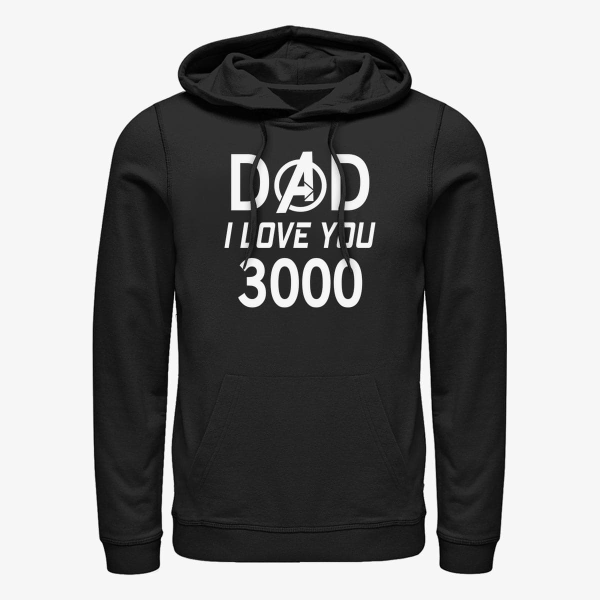 Hoodies and sweatshirts  Merch Marvel Avengers: Endgame - Dad 3000 Unisex Hoodie Black