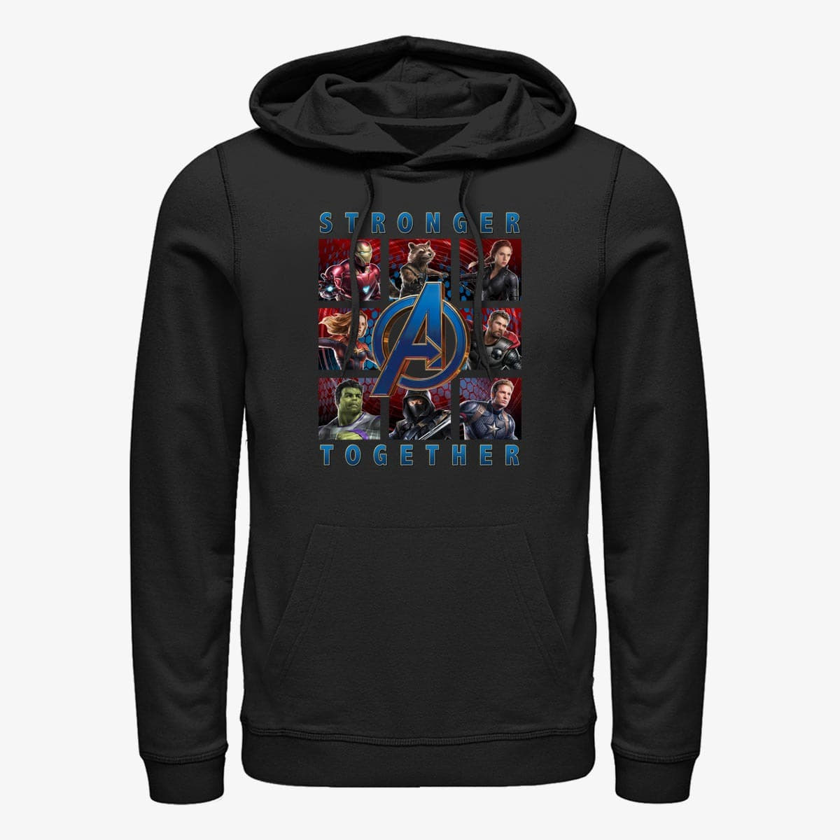 Sudaderas Merch Marvel Avengers: Endgame - Boxes Full of Avengers Unisex Hoodie Black
