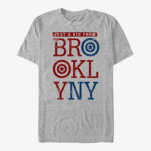 T-shirt Merch Marvel Avengers Classic - Brookid Unisex T-Shirt Heather Grey