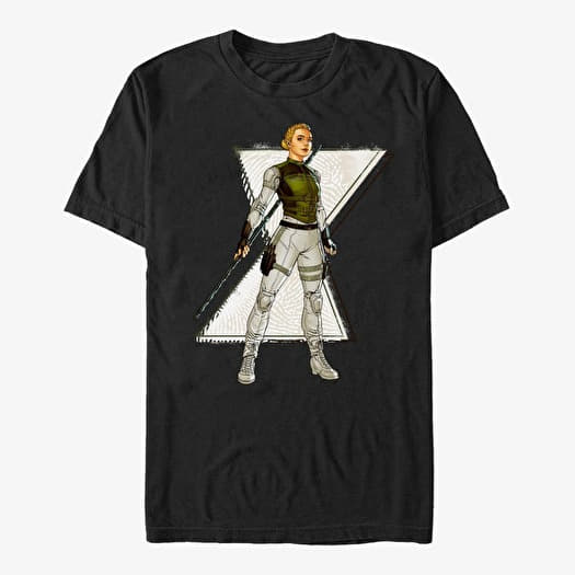 Merch Marvel Black Widow: Movie - Comic Yelena Unisex T-Shirt Black