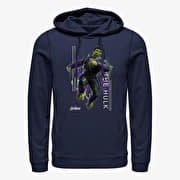 Merch Marvel Avengers: Endgame - Hulk Motion Unisex Hoodie Navy Blue
