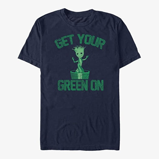 Póló Merch Marvel GOTG 2 - Side View Star Unisex T-Shirt Navy Blue