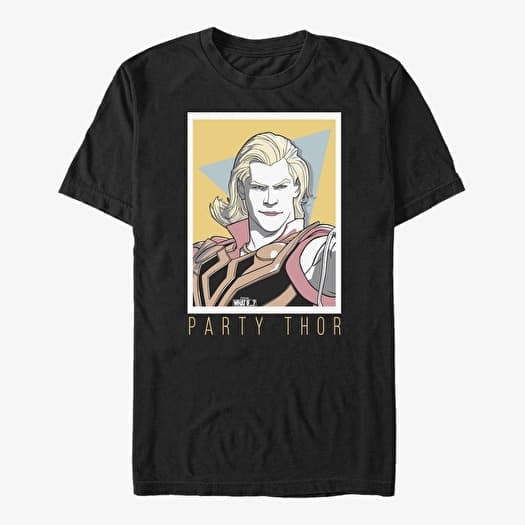 Majica Merch Marvel What If...? - Party Thor Simple Unisex T-Shirt Black