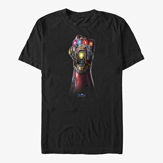Merch Marvel Avengers: Endgame - Iron Gauntlet Unisex T-Shirt Black