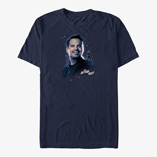 Tricou Merch Marvel Ant-Man & The Wasp: Movie - Luis Optimism Unisex T-Shirt Navy Blue
