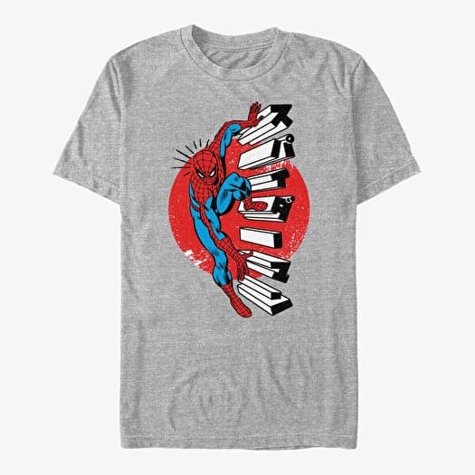 T-shirt Merch Marvel Spider-Man Classic - Spidey Senses Unisex T-Shirt Heather Grey