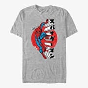 Merch Marvel Spider-Man Classic - Spidey Senses Unisex T-Shirt Heather Grey