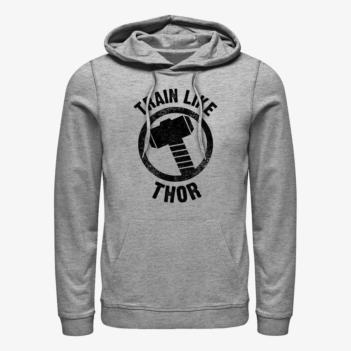 Mikiny Merch Marvel Thor - Built Like... Thor Icon Unisex Hoodie Heather Grey