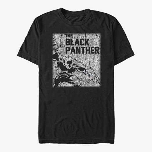 Camiseta Merch Marvel Avengers Classic - BlackPanther Chalk Unisex T-Shirt Black