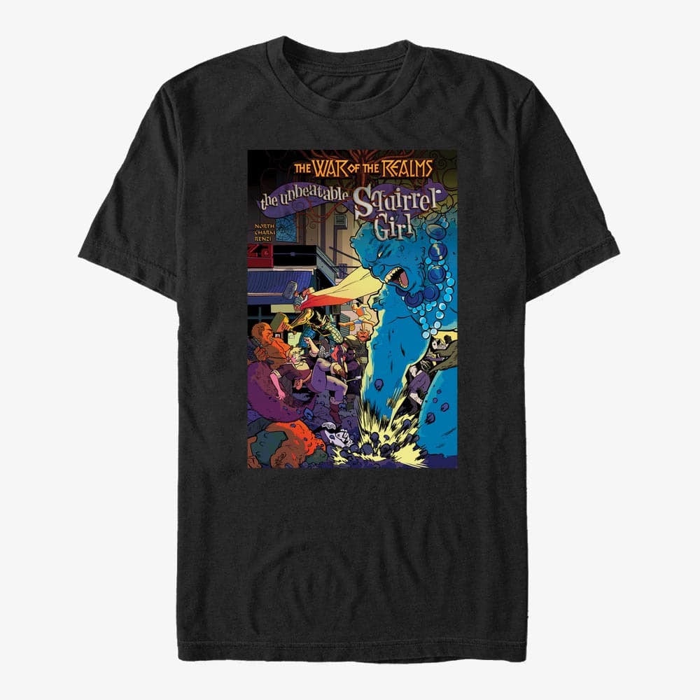 T-Shirts Merch Marvel - Squirrel Girl Unisex T-Shirt Black