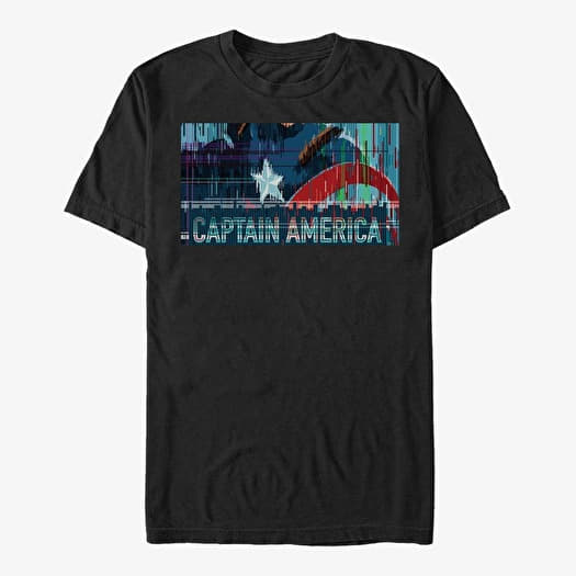 Camiseta Merch Marvel - Vibrant Cap Unisex T-Shirt Black