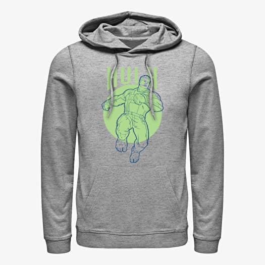 Hanorac Merch Marvel Avengers: Endgame - Hulk Simplicity Unisex Hoodie Heather Grey