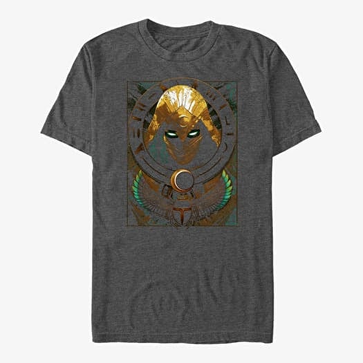 T-shirt Merch Marvel Moon Knight - SCARB MOON Unisex T-Shirt Dark Heather Grey