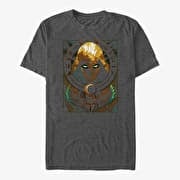 Merch Marvel Moon Knight - SCARB MOON Unisex T-Shirt Dark Heather Grey