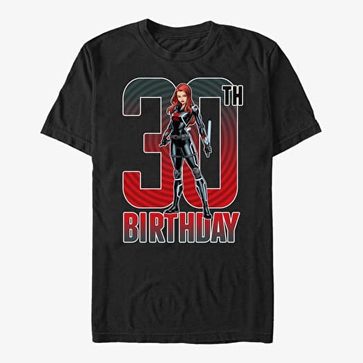 T-shirt Merch Marvel Avengers Classic - Black Widow 30th Bday Unisex T-Shirt Black