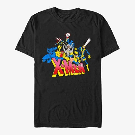 T-shirt Merch Marvel X-Men - X Men Group Unisex T-Shirt Black