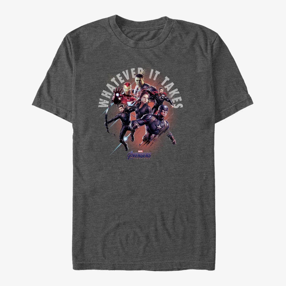 T-shirts Merch Marvel Avengers: Endgame - Heroes Sacrifice Unisex T-Shirt Dark Heather Grey
