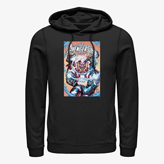 Sweatshirt Merch Marvel Avengers Classic - Avengers Edge of Infinity Unisex Hoodie Black