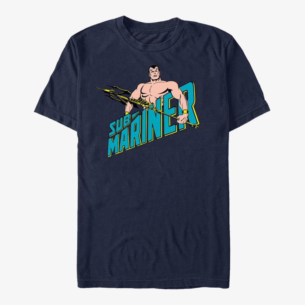 T-Shirts Merch Marvel - Mariner Overflow Unisex T-Shirt Navy Blue