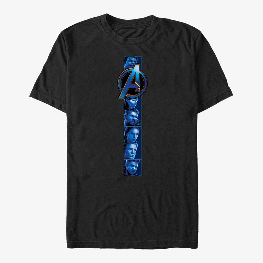 T-shirts  Merch Marvel Avengers: Endgame - Endgame Photoreel Unisex T-Shirt Black