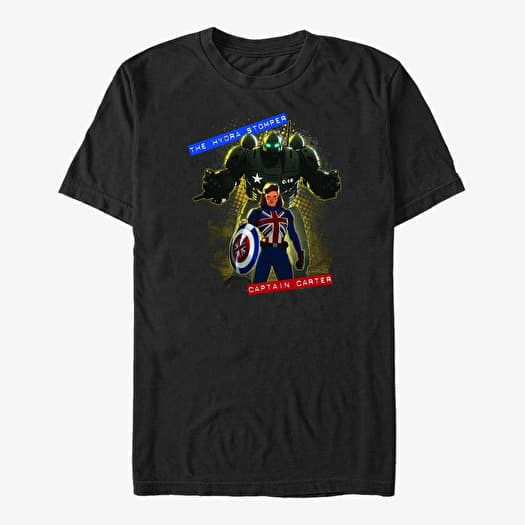 T-shirt Merch Marvel What If...? - The Hy dra Stomper Unisex T-Shirt Black