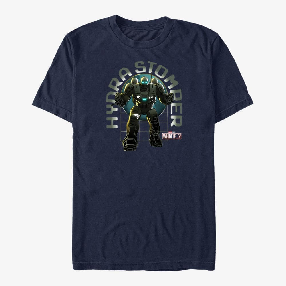 majice kratkih rukava Merch Marvel What If...? - Hydraw Stomper Stomp Unisex T-Shirt Navy Blue