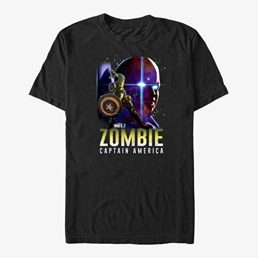 Camiseta Merch Marvel What If...? - Watcher Zombie Cap Unisex T-Shirt Black