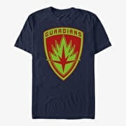 Merch Marvel The Guardians of the Galaxy Holiday Special - Guardian Badge Unisex T-Shirt Navy Blue