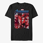 Merch Marvel Avengers: Endgame - Four Strong Unisex T-Shirt Black