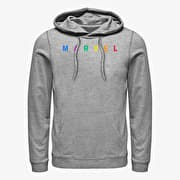 Merch Marvel - SIMPLE LOGO EMB Unisex Hoodie Heather Grey