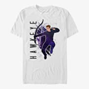 Merch Marvel Avengers: Endgame - Hawkeye Painted Unisex T-Shirt White