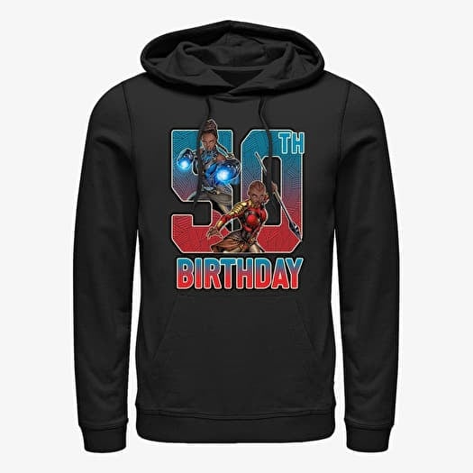 Sweatshirt Merch Marvel Avengers Classic - Shuri Okoye 50th Bday Unisex Hoodie Black