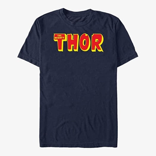 T-särk Merch Marvel Avengers Classic - Thor Logo Unisex T-Shirt Navy Blue